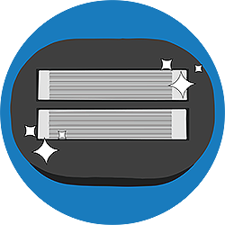 OmniShaver Self-Cleans During Use
