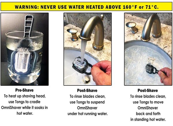 Hot Water Tongs - OmniShaver