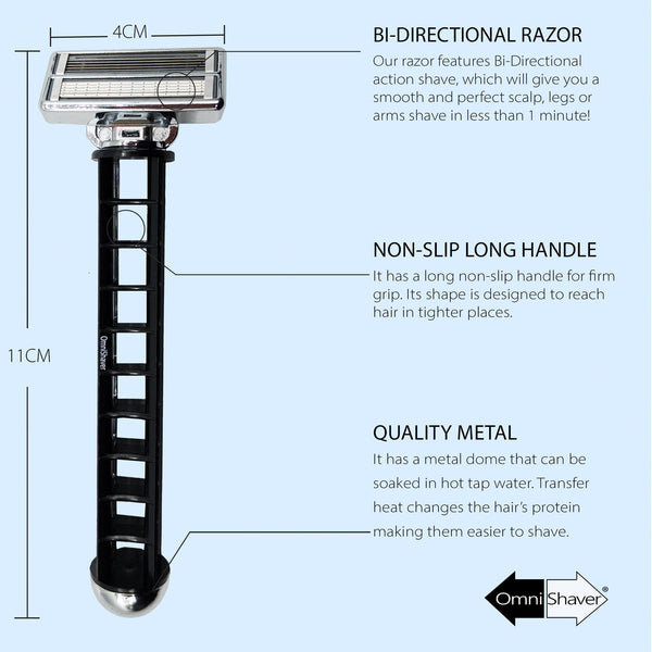 Deluxe OmniShaver Kit - OmniShaver