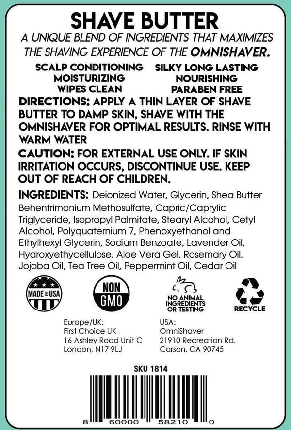 OmniShaver Shave Butter - OmniShaver